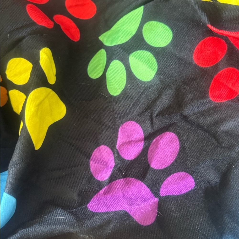 Car Seat Covers Colorful Animal Paw Prints So Cute New ❤️ - Picture 2 of 5